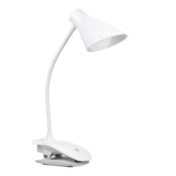 TOMSHOO Clip On Desk Light Leds Lamp For Bed Reading Working,mouse